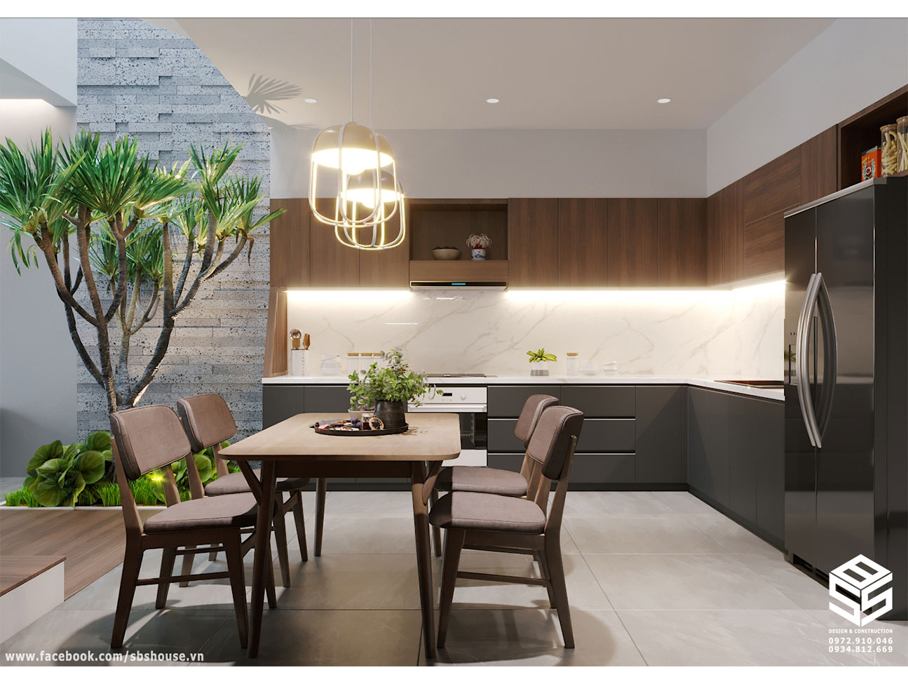 Thiết kế nội thất nhà phố Đà Nẵng