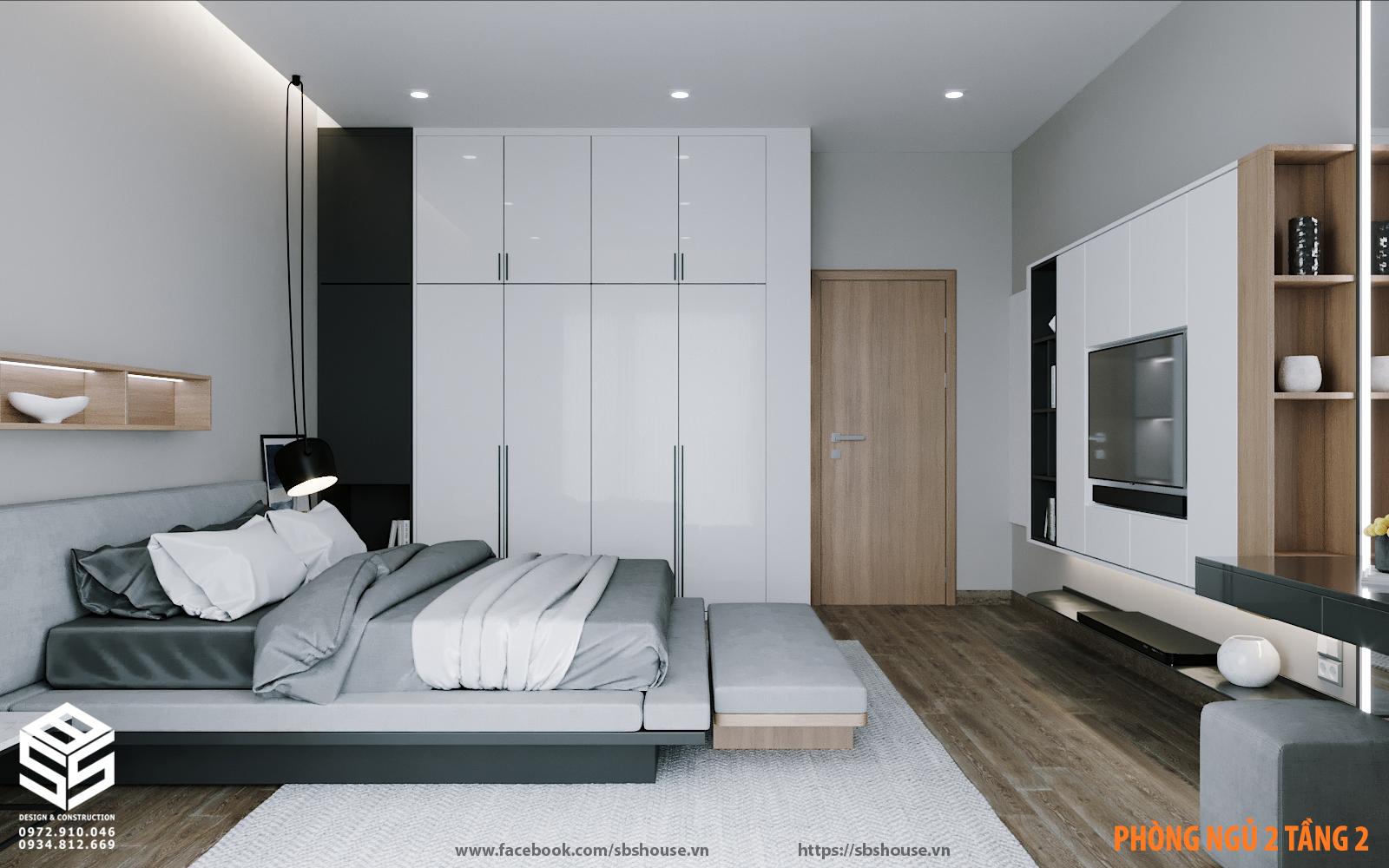 Mẫu thiết kế phòng ngủ hiện đại