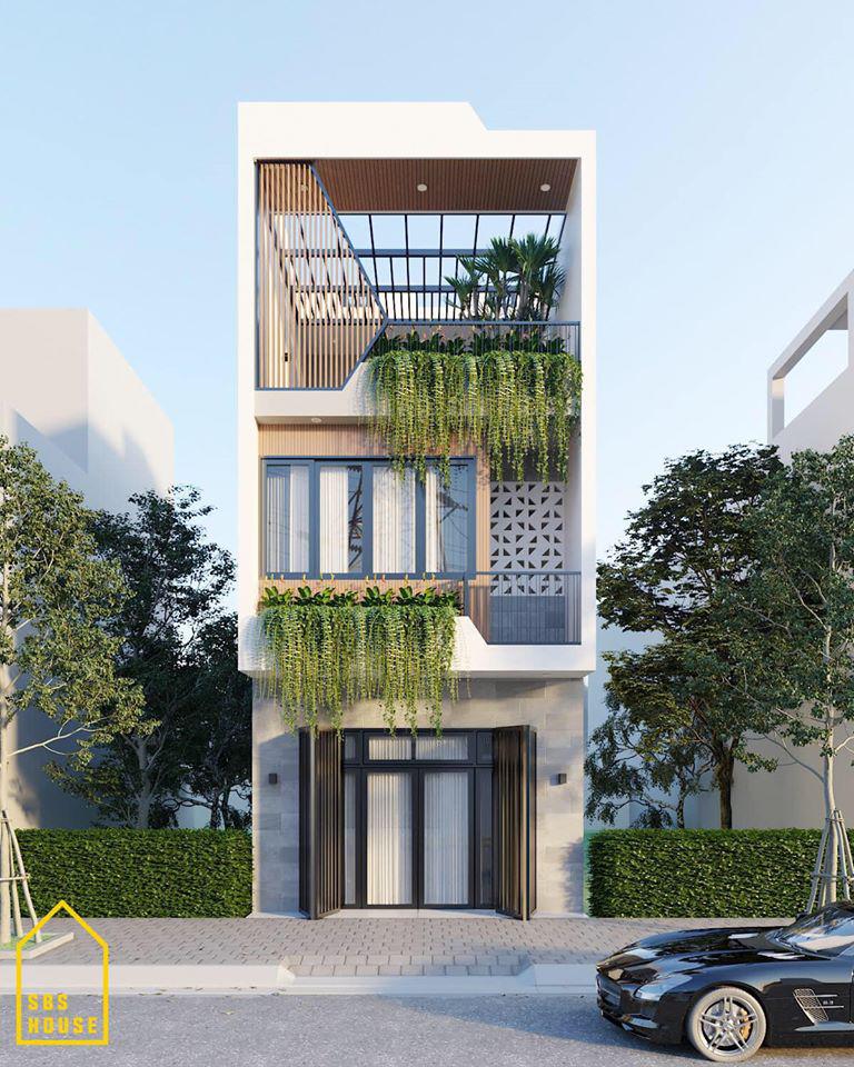 mẫu nhà đẹp 3 tầng thiết kế nhà 3 tầng
