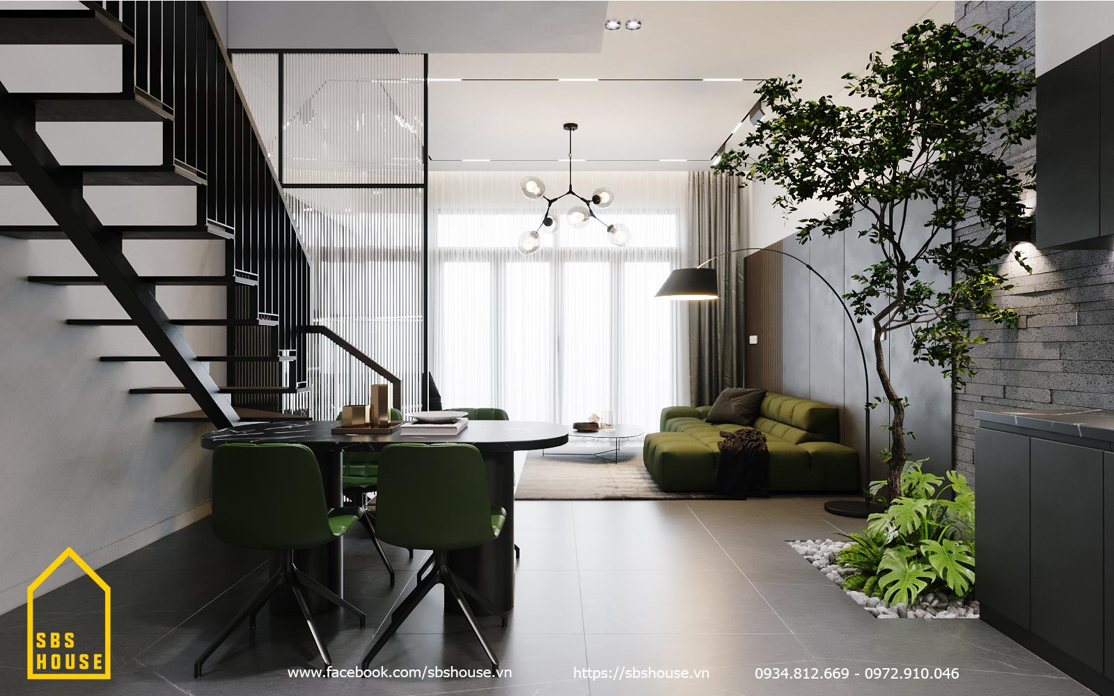 Thiết kế nhà phố 3 tầng mẫu nhà ống 3 tầng