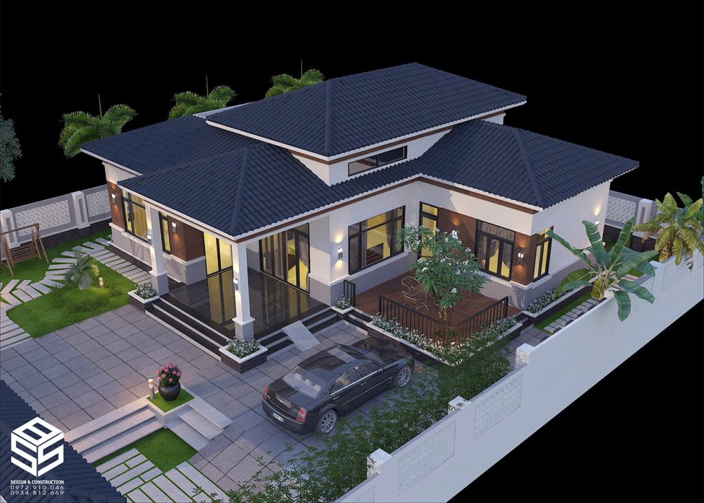 Tổng hợp 20 mẫu nhà vườn nhỏ xinh tiết kiệm chi phí 1 tầng đẹp hút hồn  TIN424079 - Kiến trúc Angcovat