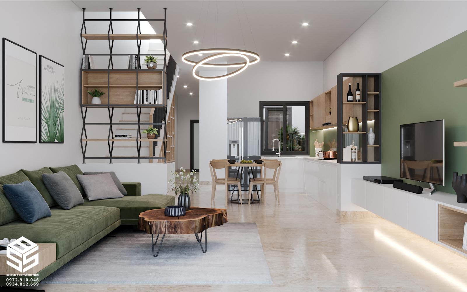 nội thất phòng khách đẹp hiện đại
