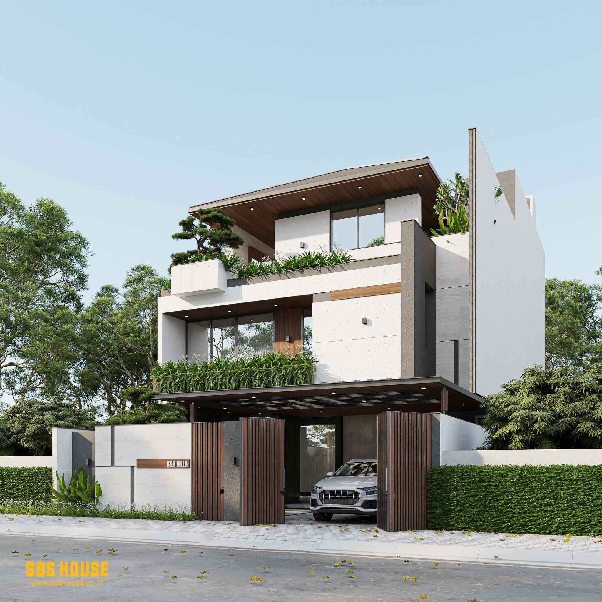 mẫu villa sang trọng tại Quảng Bình 
