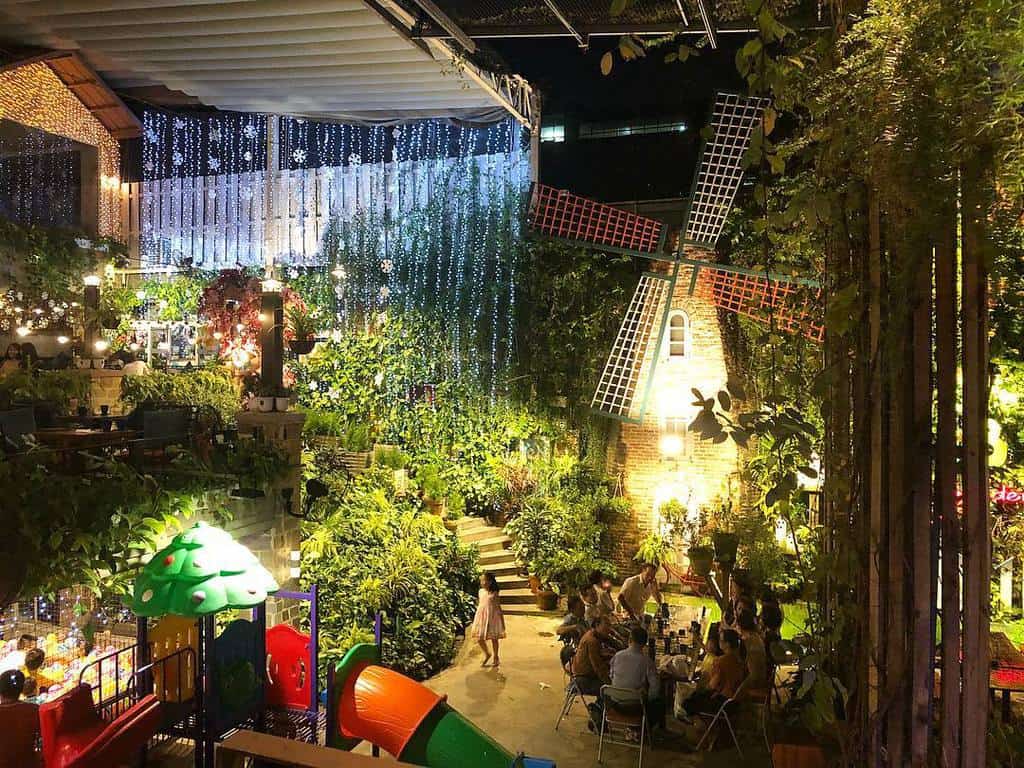 mẫu quán cafe vườn đẹp mẫu quán cafe thư giãn