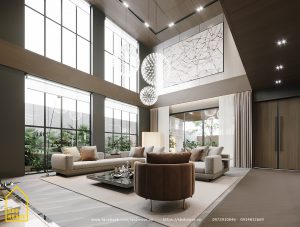 biệt thự đẹp 3 tầng