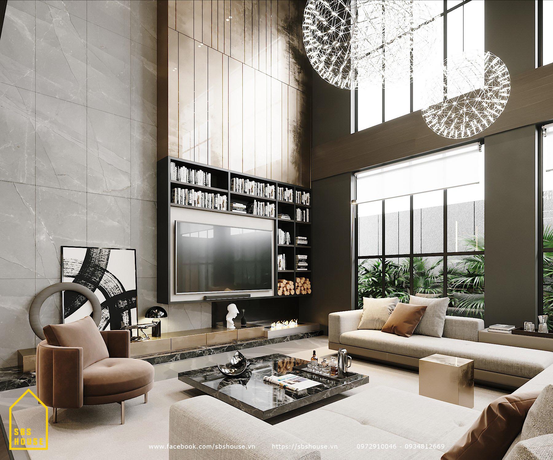 biệt thự đẹp 3 tầng