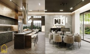 biệt thự đẹp 3 tầng