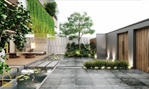 biệt thự đẹp 3 tầng