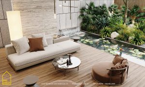 biệt thự đẹp 3 tầng