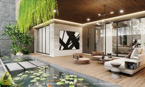 biệt thự đẹp 3 tầng