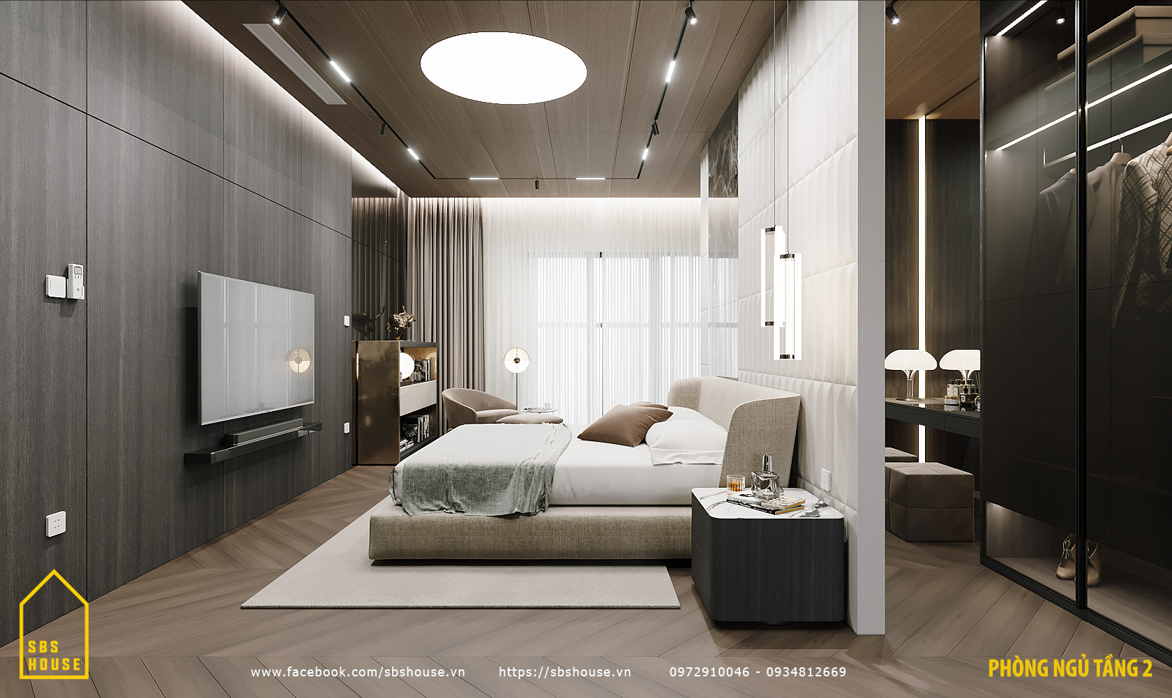 biệt thự đẹp 3 tầng