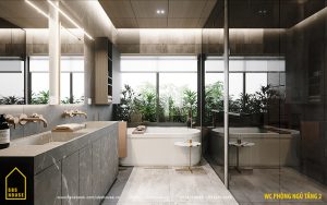 biệt thự đẹp 3 tầng