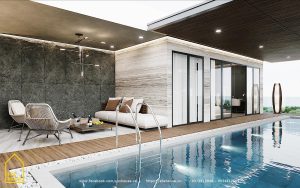 biệt thự đẹp 3 tầng