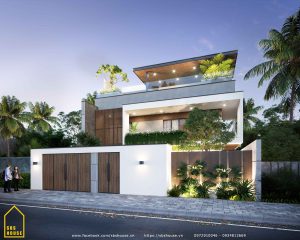 biệt thự đẹp 3 tầng