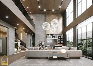 biệt thự đẹp 3 tầng