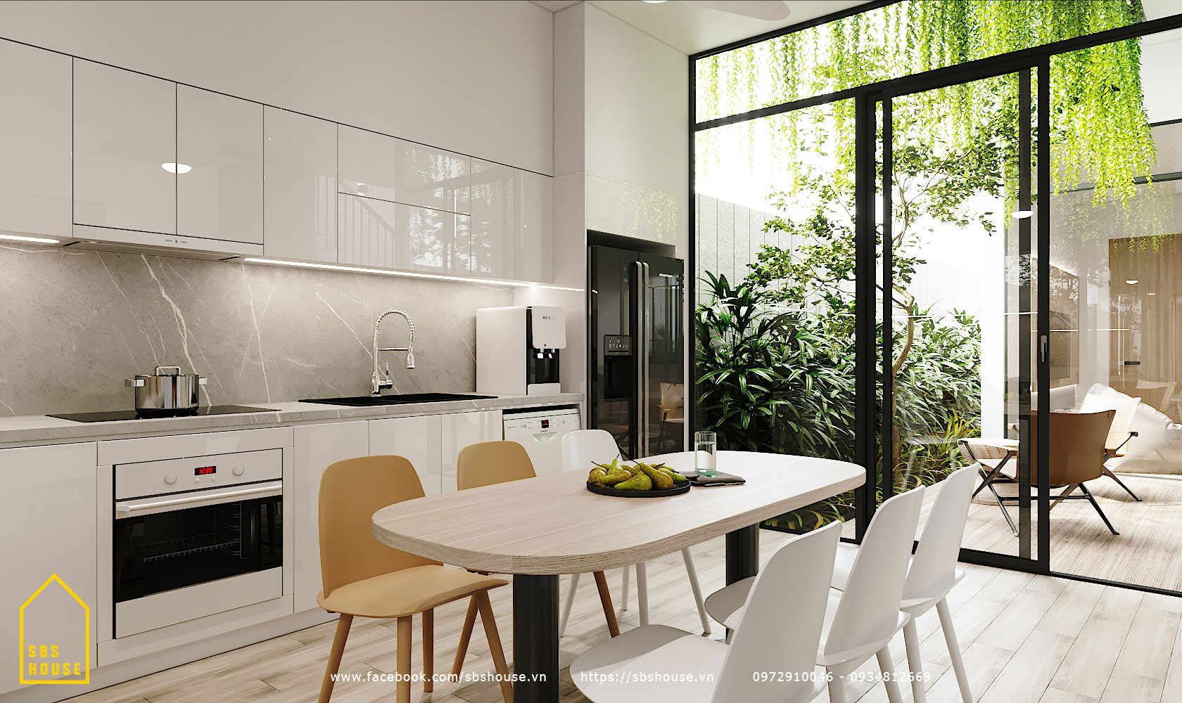nhà 3 tầng đẹp