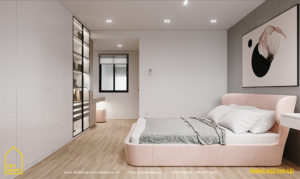 Mẫu nhà 2 tầng 1 tum đẹp được thiết kế bởi SBS