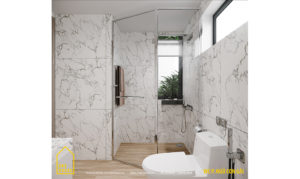 Mẫu nhà 2 tầng 1 tum đẹp được thiết kế bởi SBS