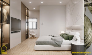 Mẫu nhà 2 tầng 1 tum đẹp được thiết kế bởi SBS