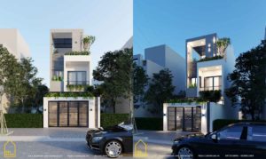 thiết kế nhà đẹp 3 tầng