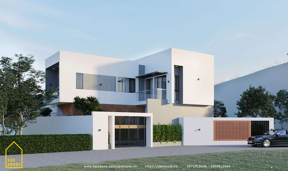 Thiết kế nhà đẹp Trà Vinh 【 SBS HOUSE 】Phí thiết kế chỉ từ 100/m2