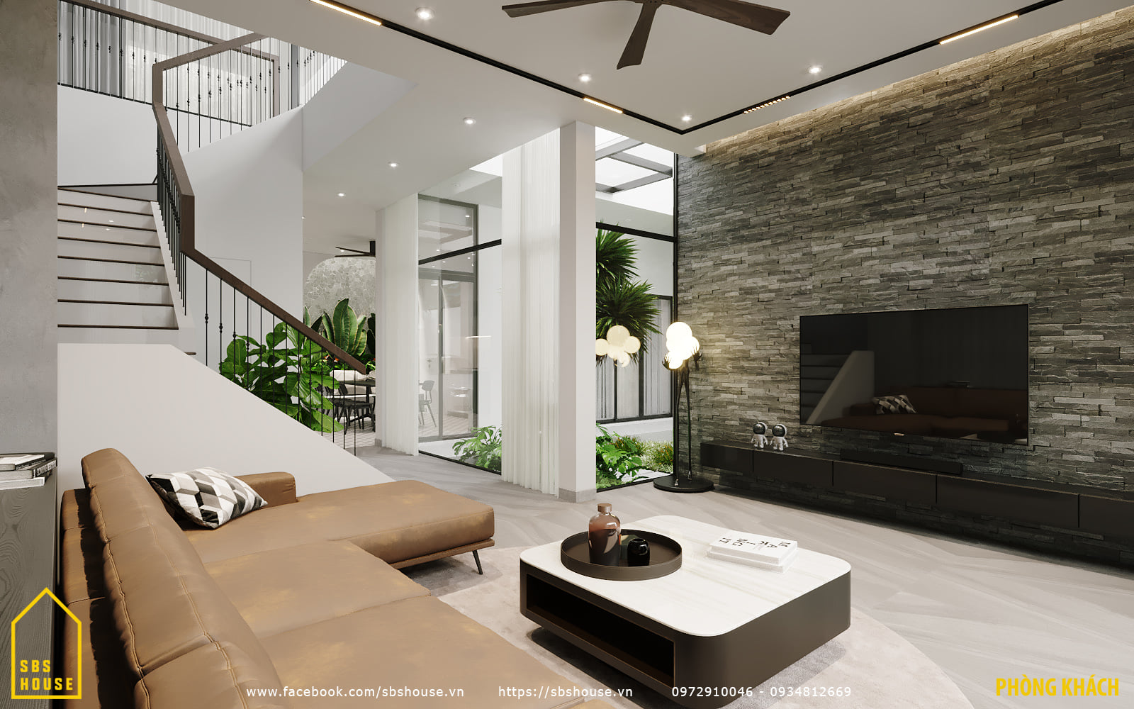 Mẫu nhà đẹp 2 tầng 10x16m (12)