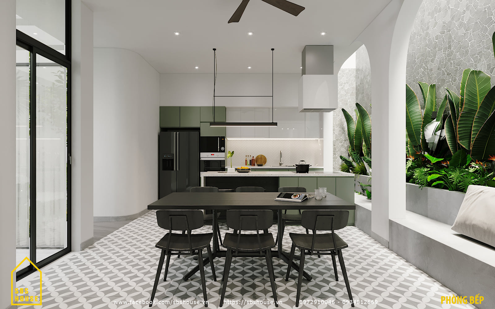 Mẫu nhà đẹp 2 tầng 10x16m (16)