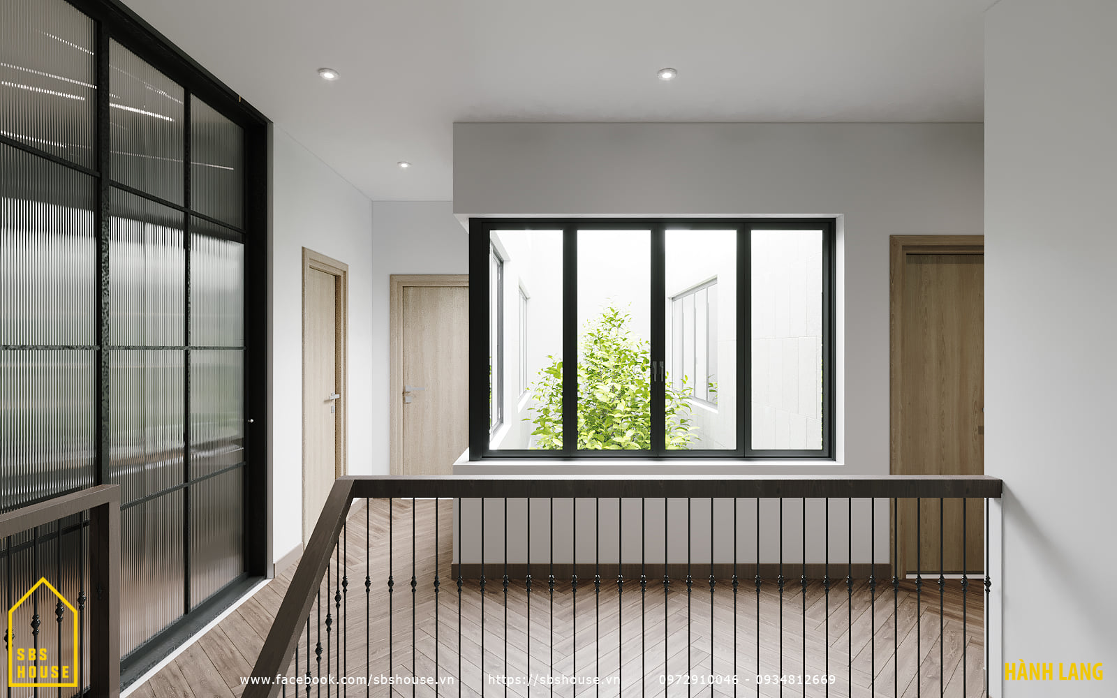 Mẫu nhà đẹp 2 tầng 10x16m (38)
