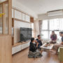 Căn hộ phong cách Muji có đến 60% nội thất được thiết kế âm tường