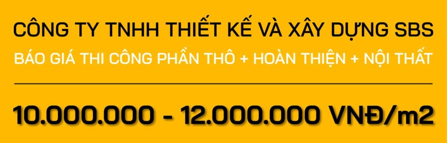Giá xây nhà trọn gói Biên Hoà, Đồng Nai