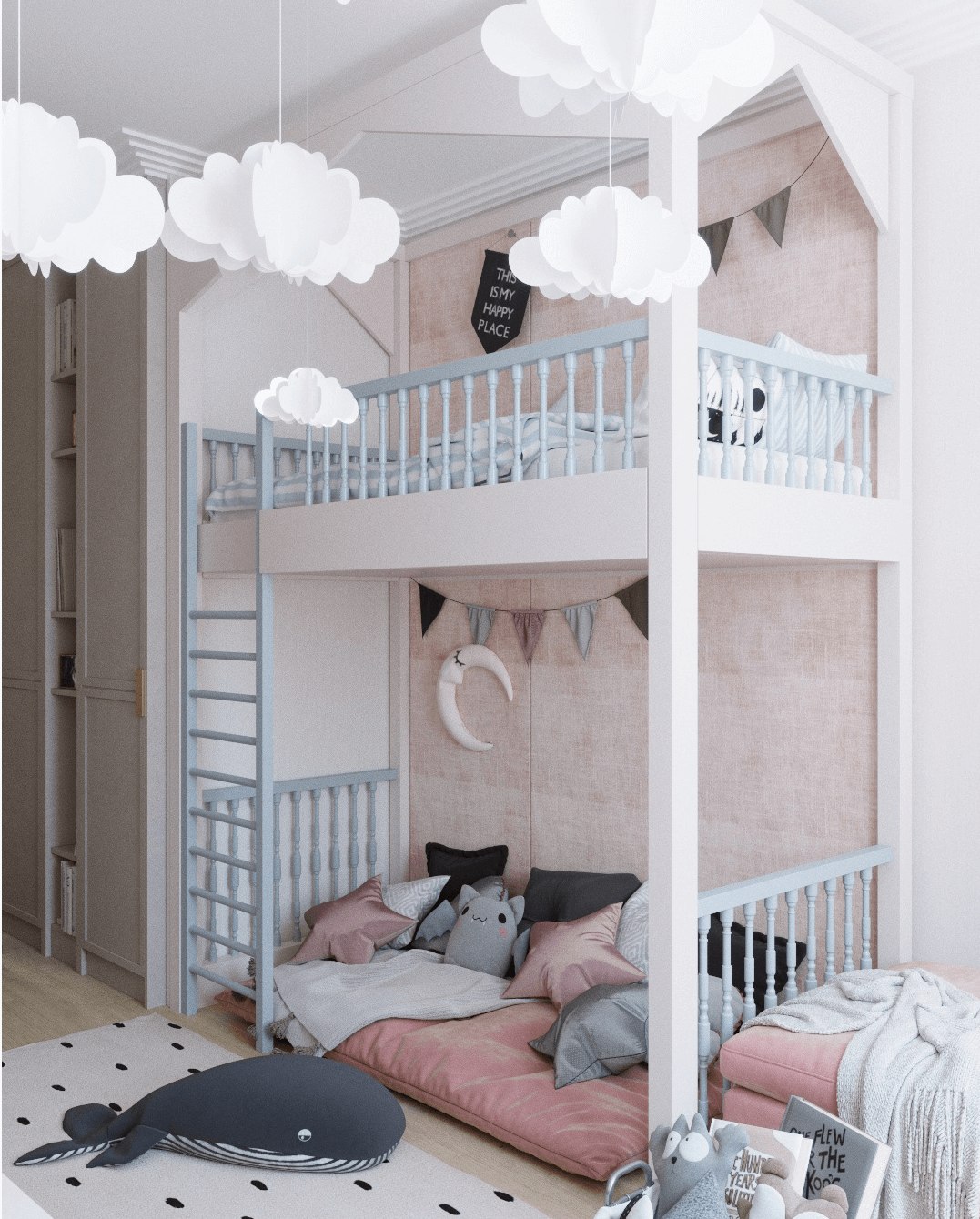 Giường tầng cho bé