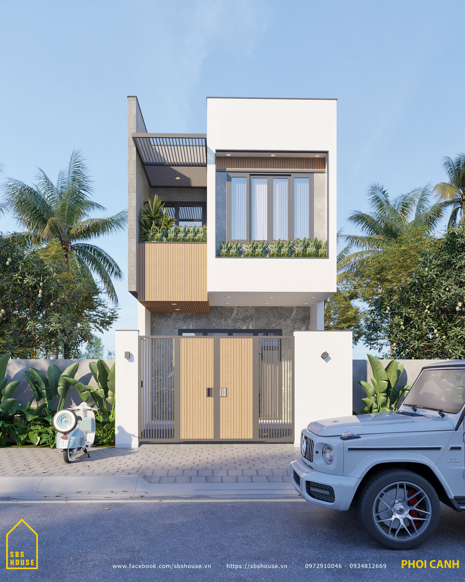 99+ mẫu nhà 2 tầng đẹp nhất 2021 với phong cách thiết kế cuốn hút