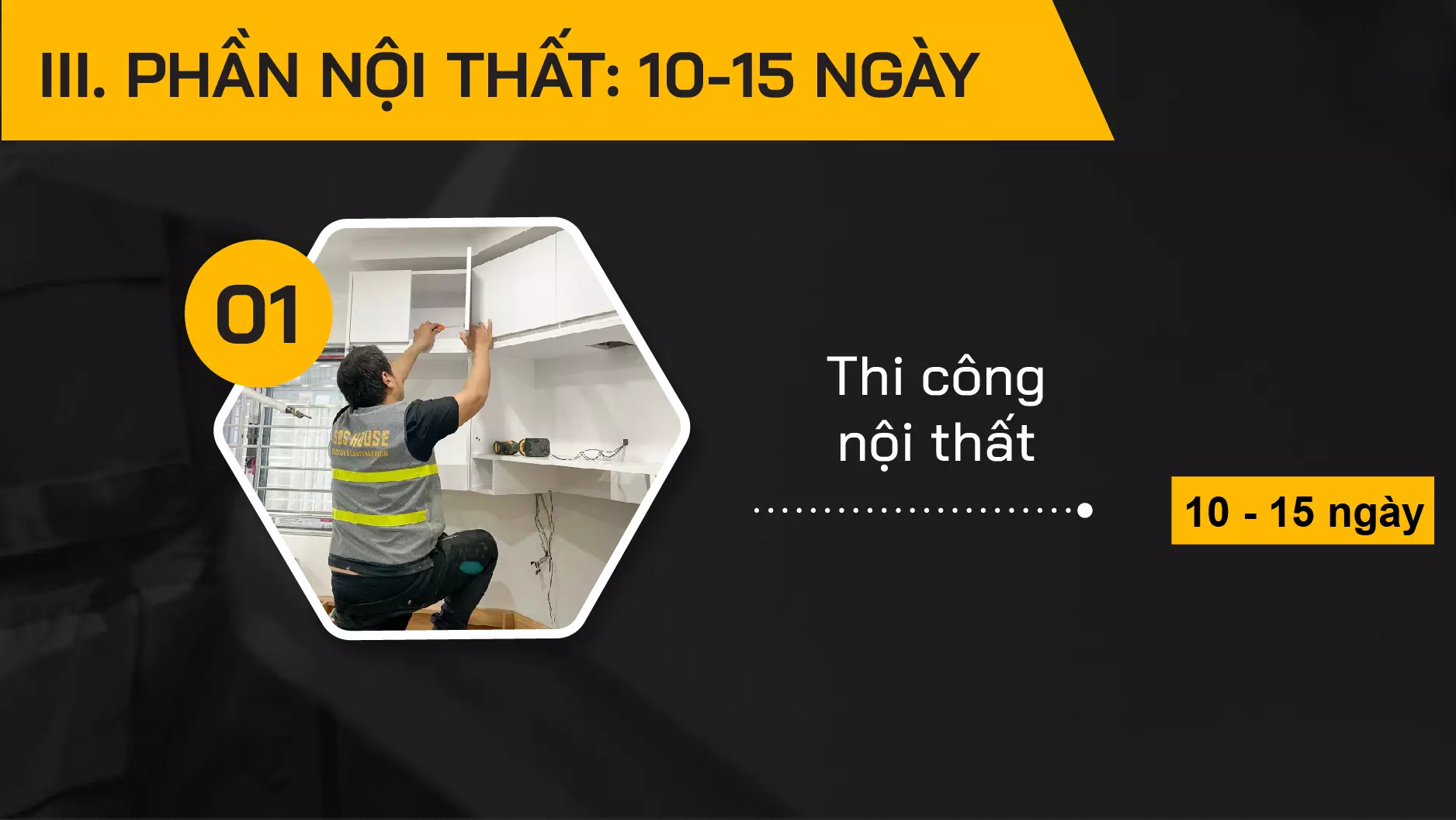 hạng mục thi công nội thất nhà trọn gói tại Quảng Ngãi