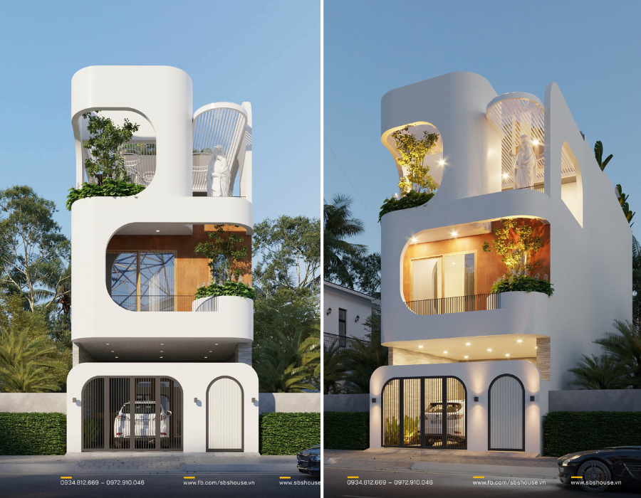 mẫu thiết kế nhà đẹp tại Quảng Bình