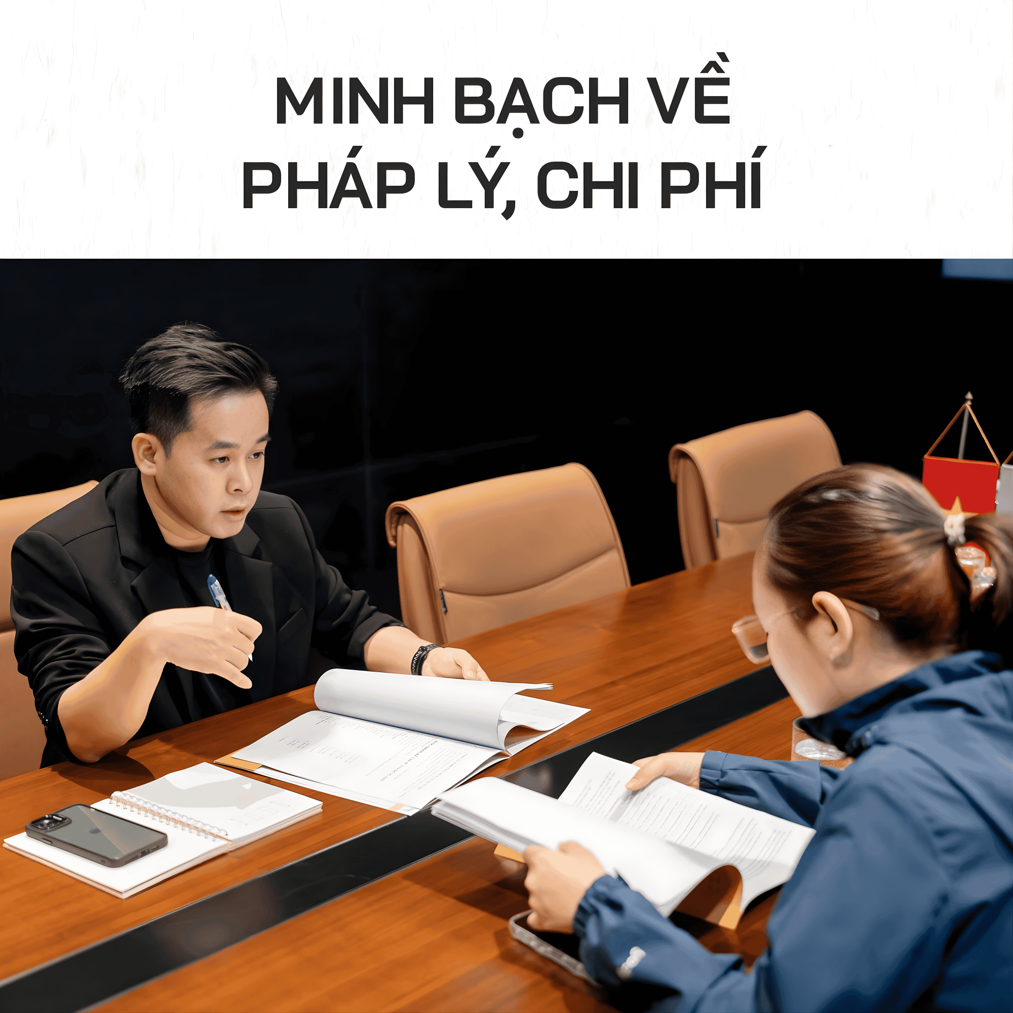 SBS HOUSE cam kết minh bạch trong chi phí cũng như pháp lý.