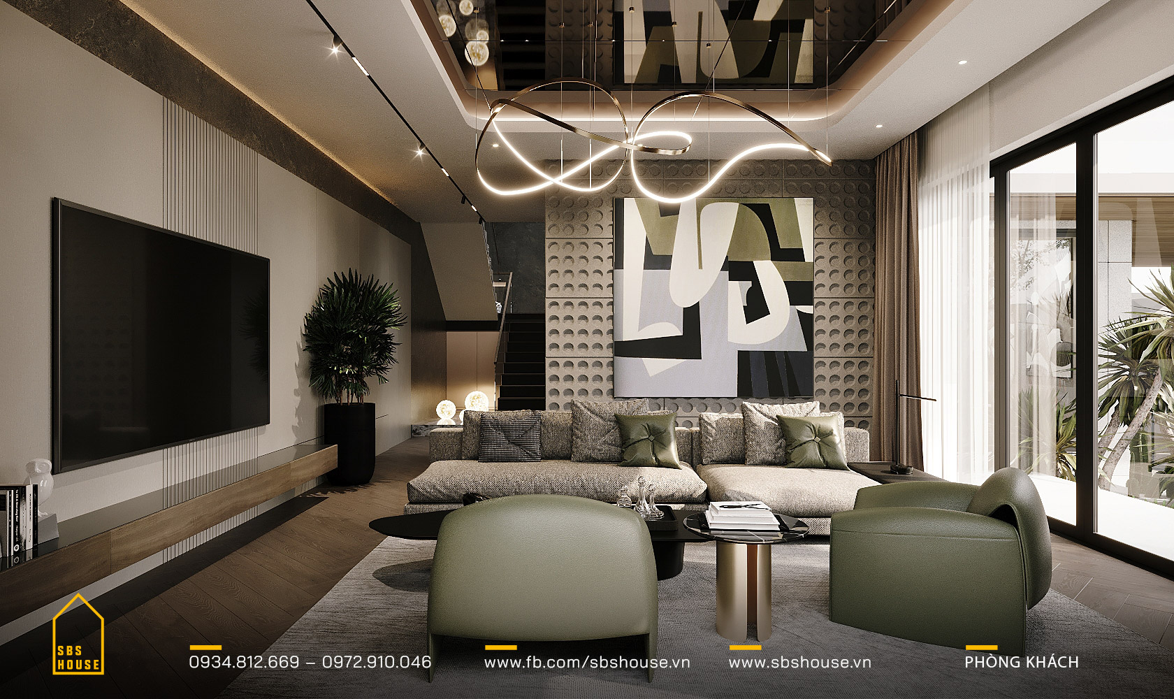 Vẻ đẹp thời thượng của phong cách Modern Luxury trong nội thất tạo nên giá trị của không gian sống, nâng tầm đẳng cấp gia chủ