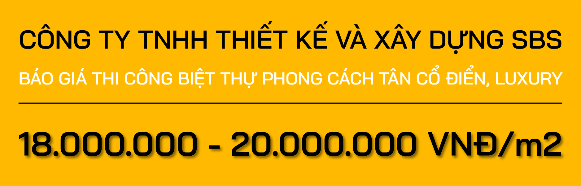 Bảng giá xây nhà trọn gói Quảng Ngãi theo phong cách Luxury - Tân cổ điển