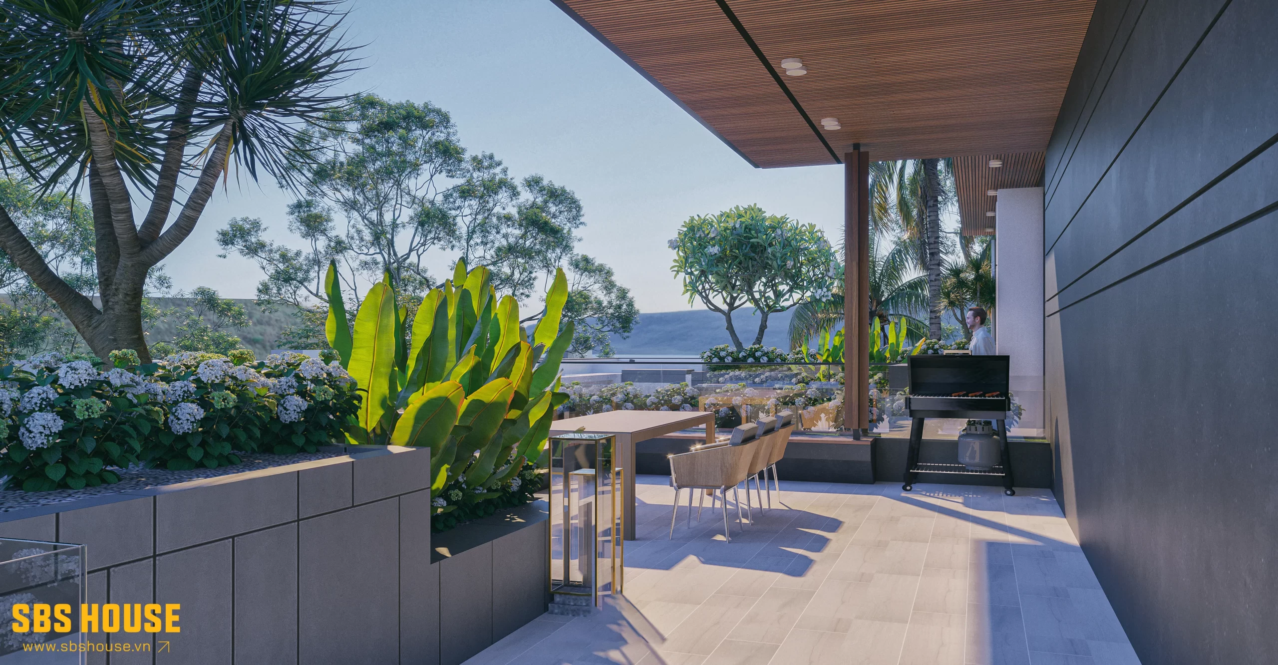 modern tropical villa design