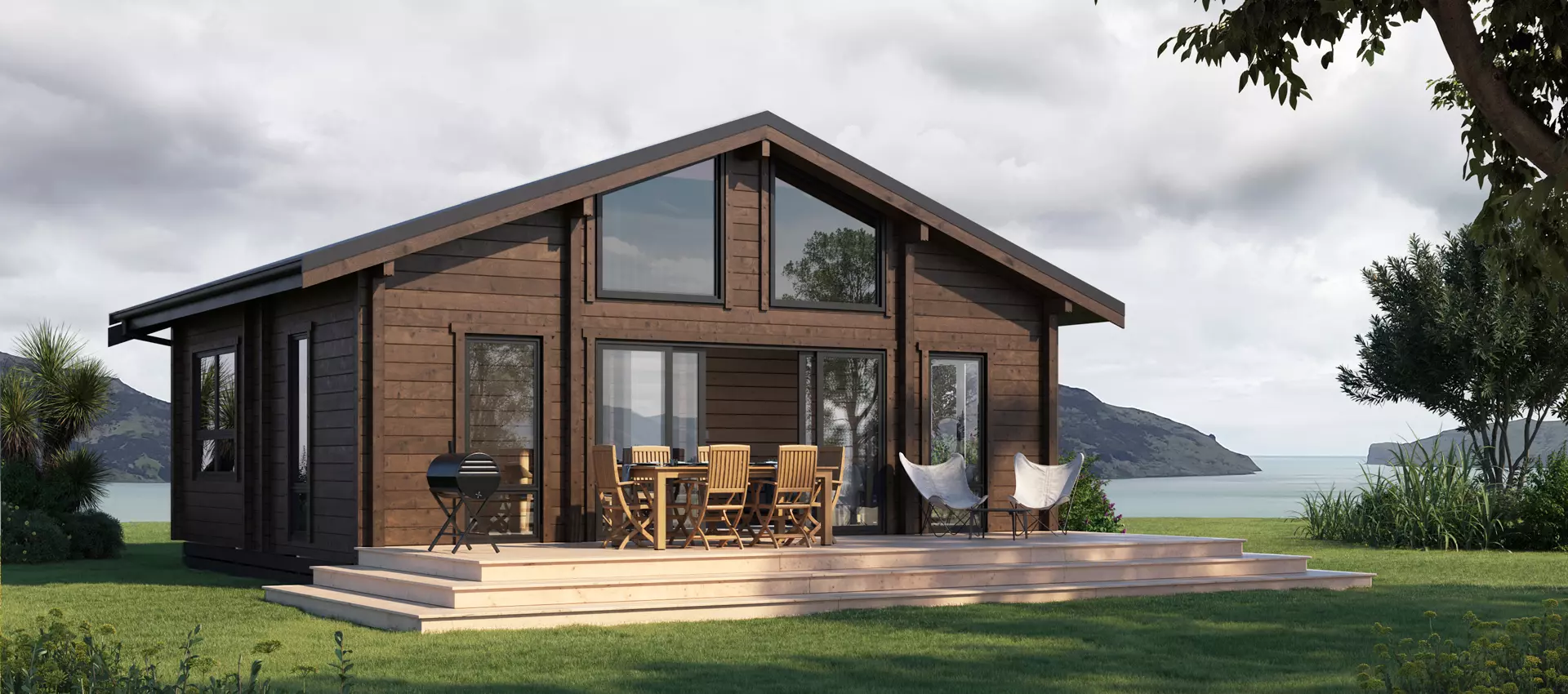 Nhà tiền chế đẹp câp 4 thiết kế hiện đại