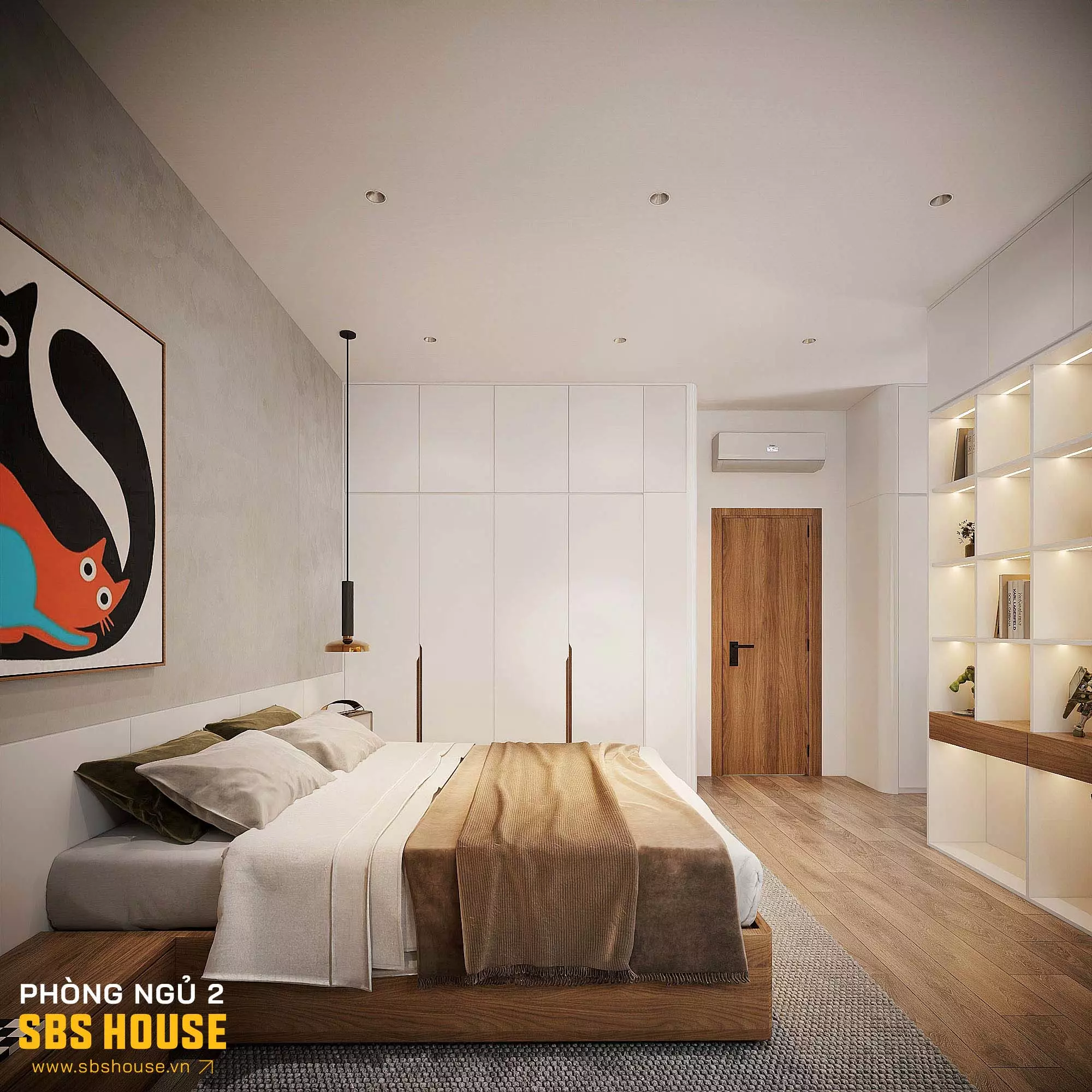 mẫu phòng ngủ hiện đại dành cho bé trai 10 tuổi