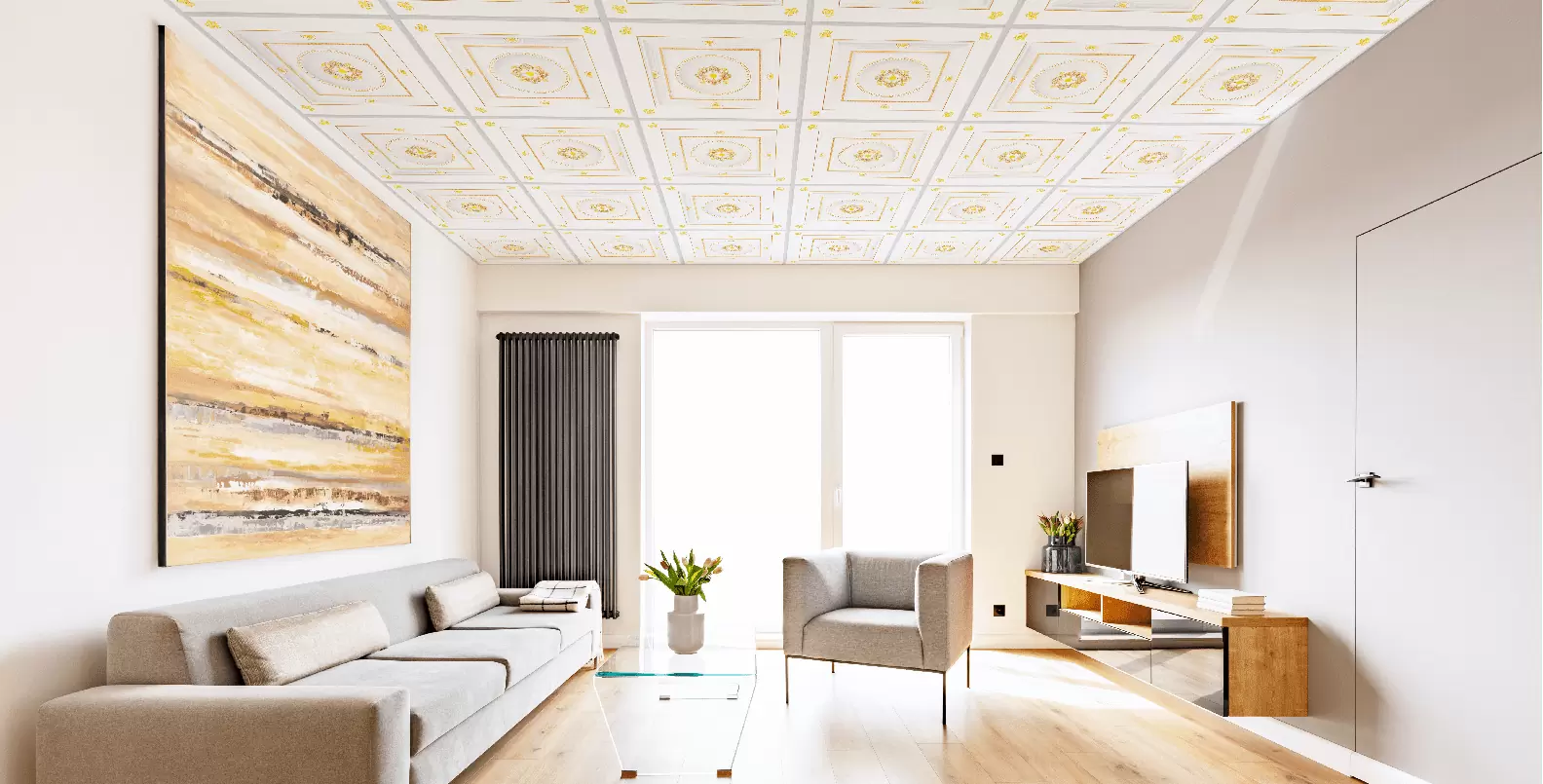 Tấm cách nhiệt Vĩnh Tường DECO® Ánh Kim