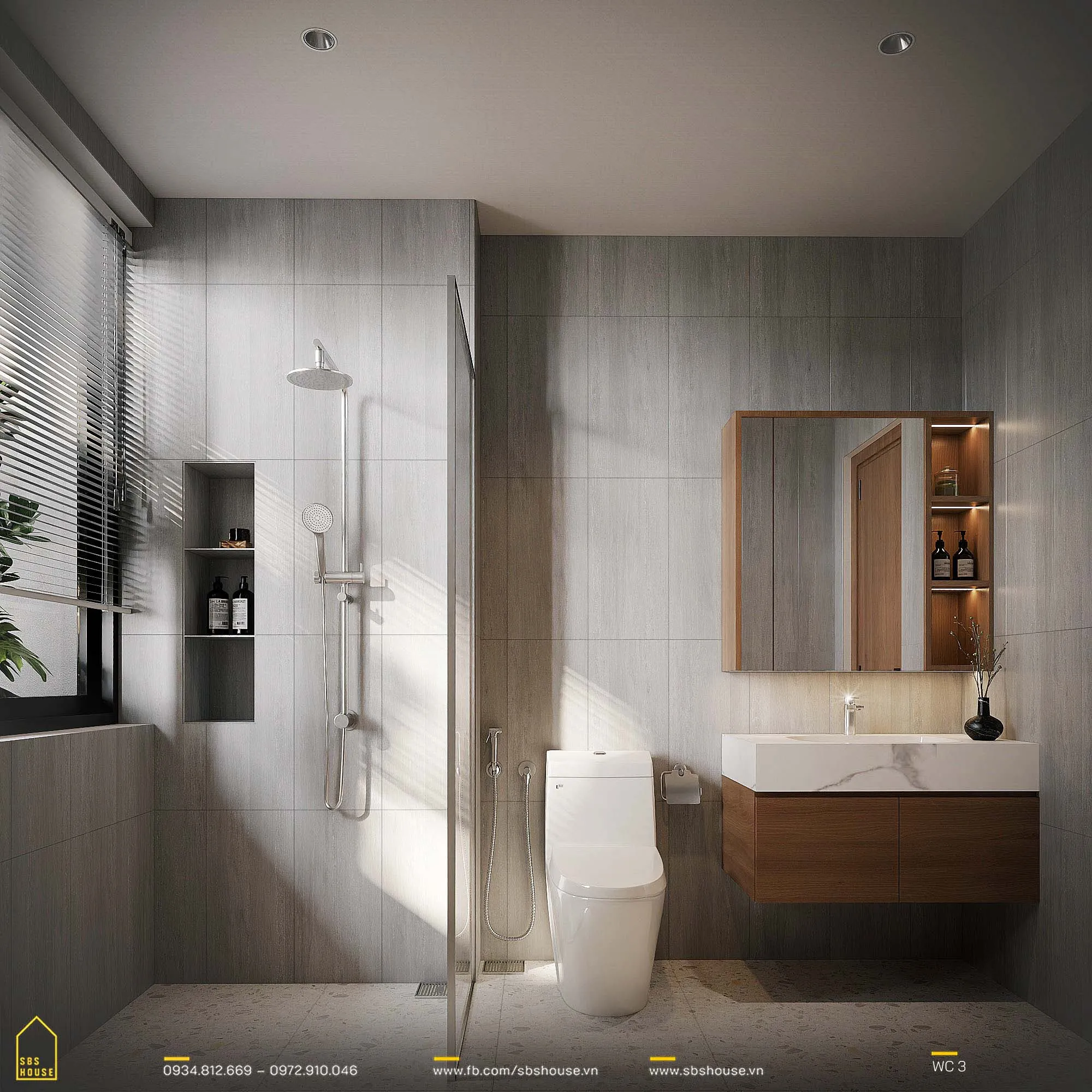 xác định mục đích sử dụng phòng tắm 5m2
