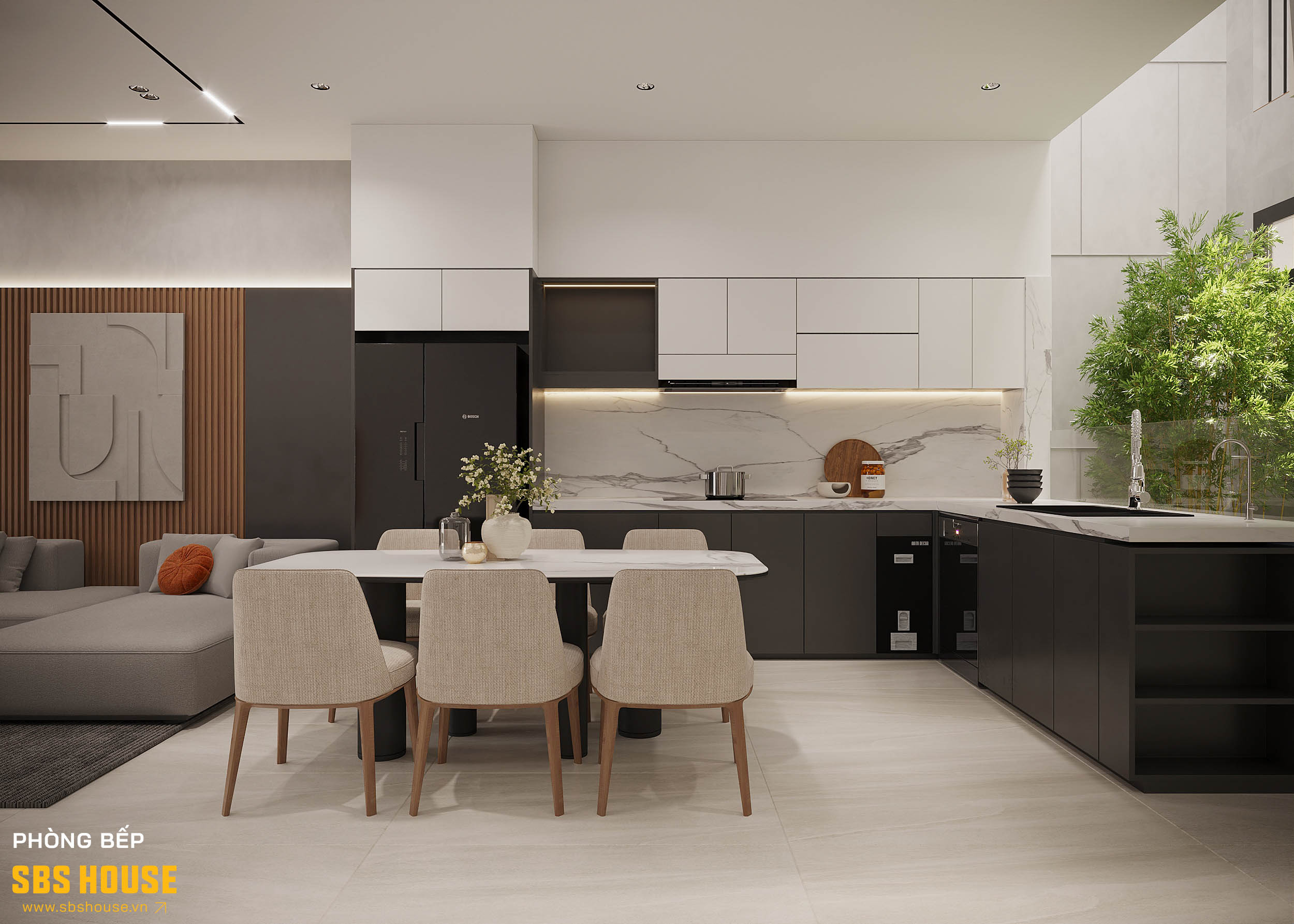 nhà bếp hiện đại