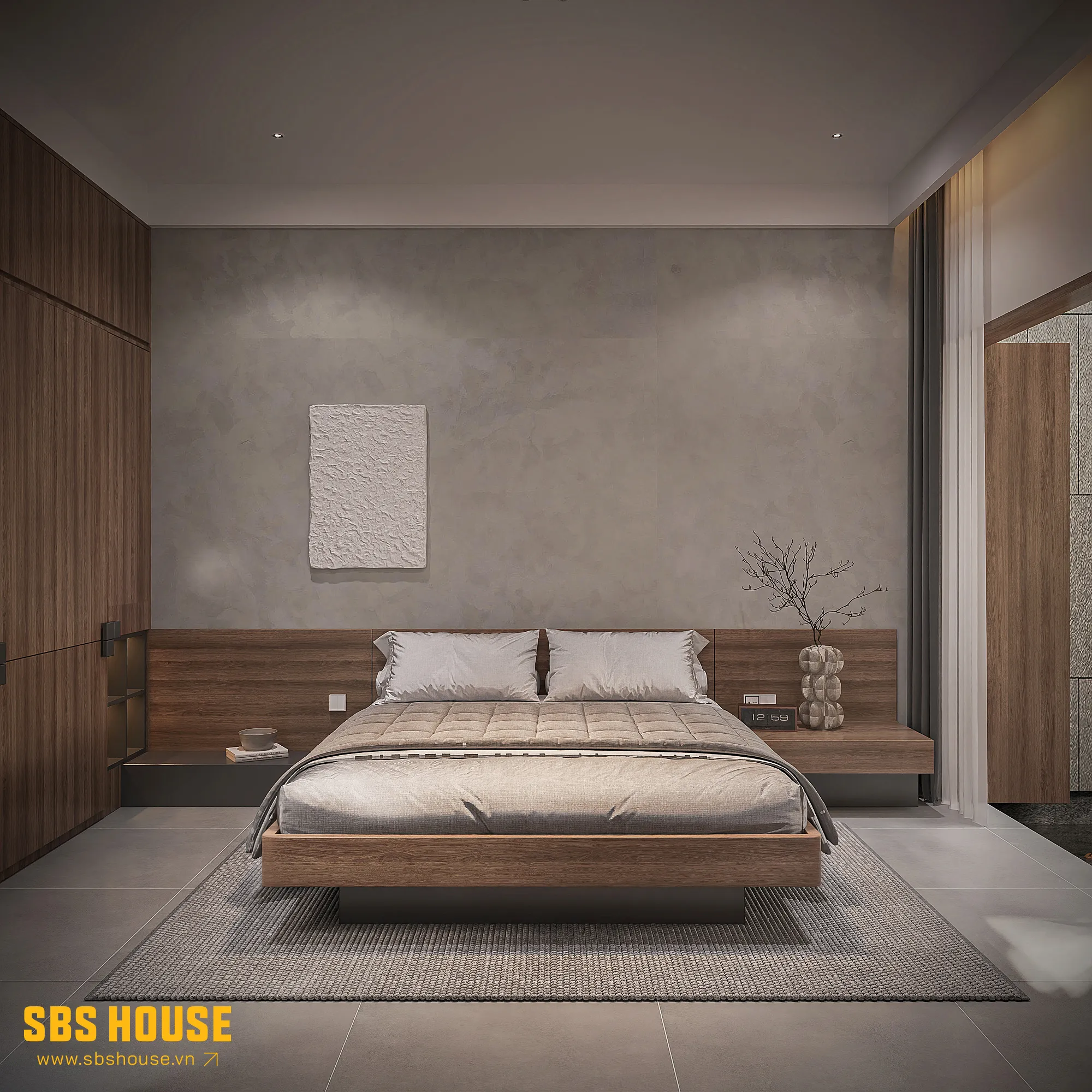 Thảm trải sàn phòng ngủ