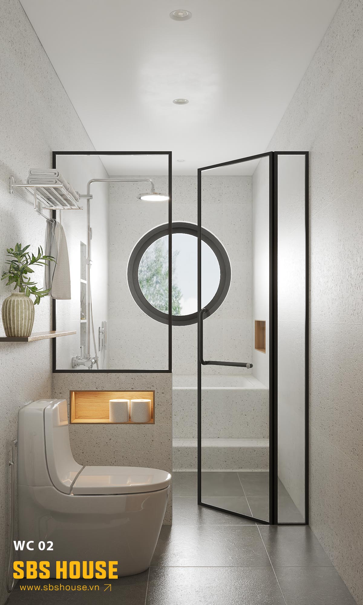 WC nhà phố 