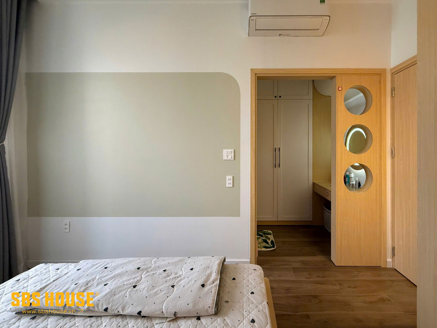 ảnh feedback phòng ngủ khách hàng gửi về SBS HOUSE