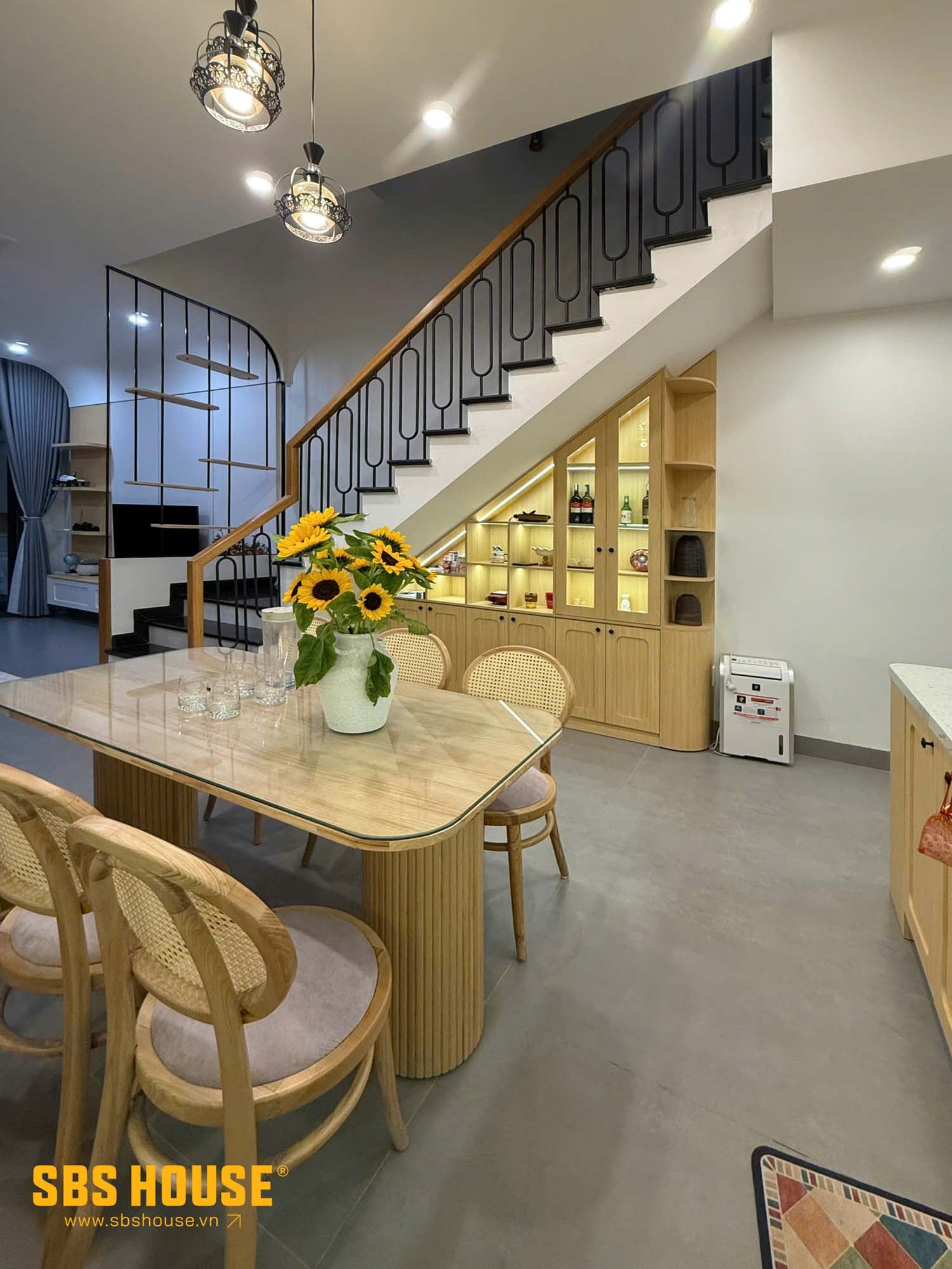 ảnh feedback phòng bếp khách hàng gửi về SBS HOUSE