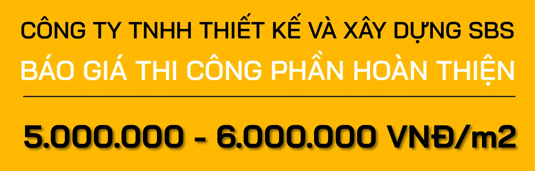 đơn giá thi công nhà hoàn thiện mỗi m2