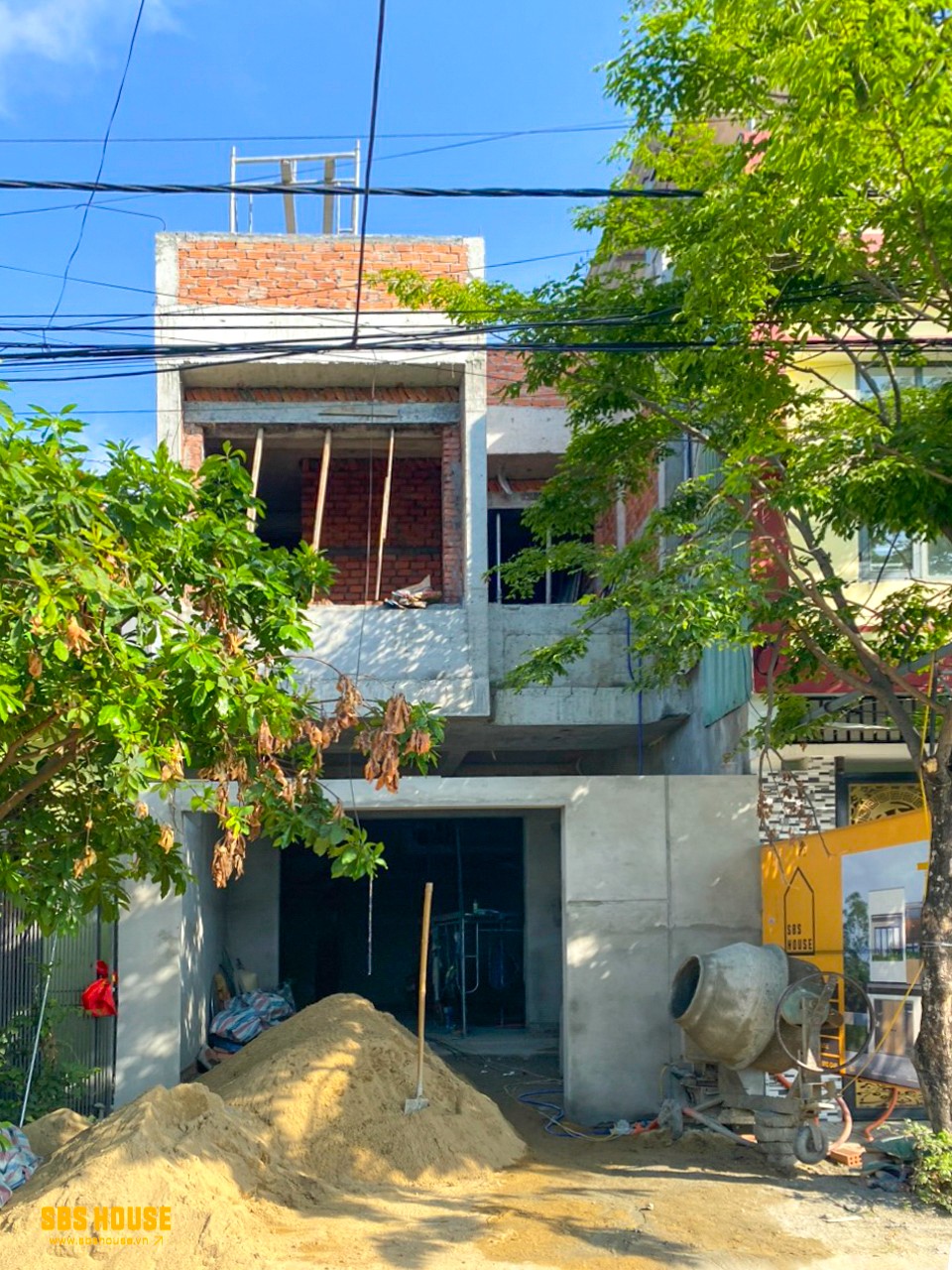chi phí xây dựng nhà 1 trệt 1 lầu 5x20