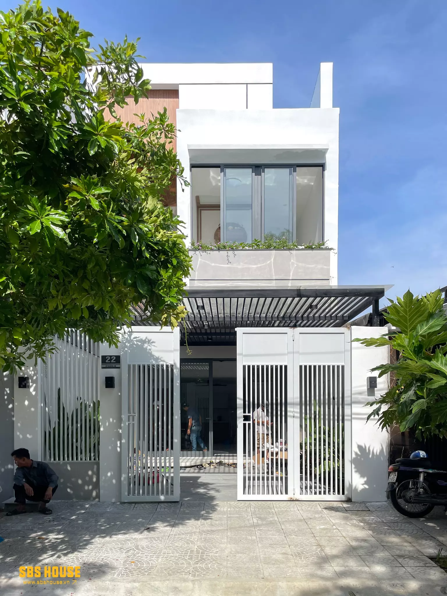 thời gian xây nhà 2 tầng 150m2